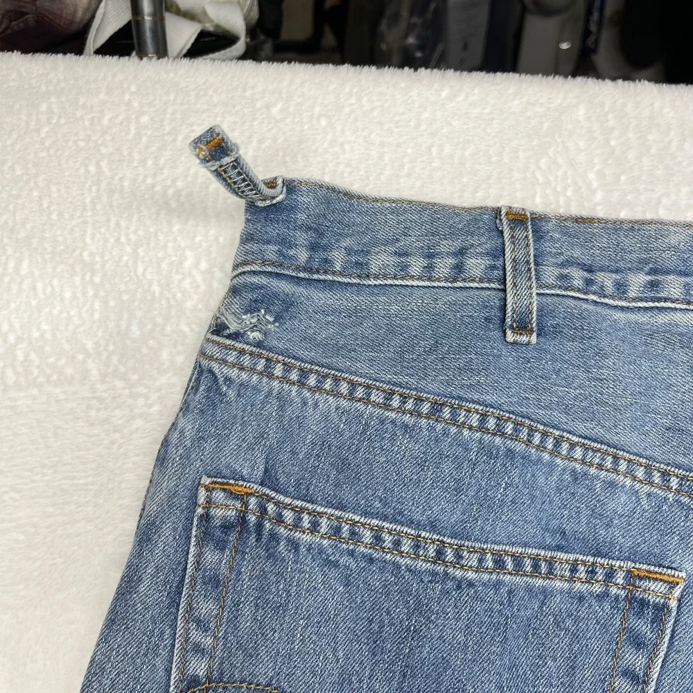 Levi's 550 Relaxed‎ Fit Straight Jeans Men's Blue Denim Mid Rise Classic - 37X32